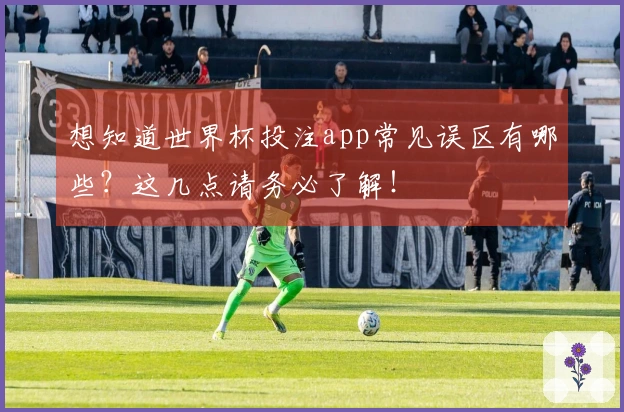 想知道世界杯投注app常见误区有哪些？这几点请务必了解！
